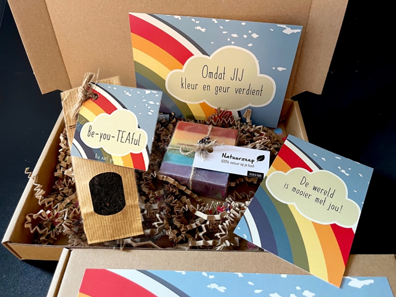 Brievenbuskado Regenboog