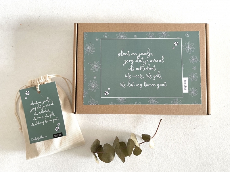 Brievenbuskado Plant een zaadje